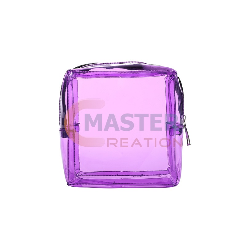 Purple Clear Bag
