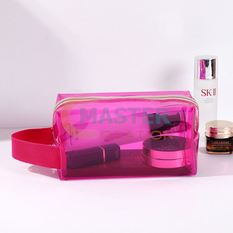 Transparent Pink Bag
