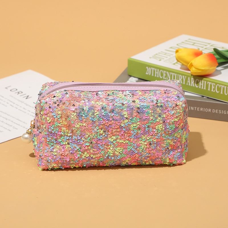 Sequin Makeup Bag