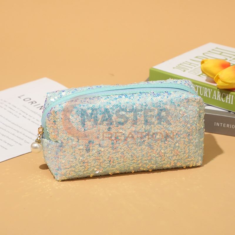 Silver Sequin Bag