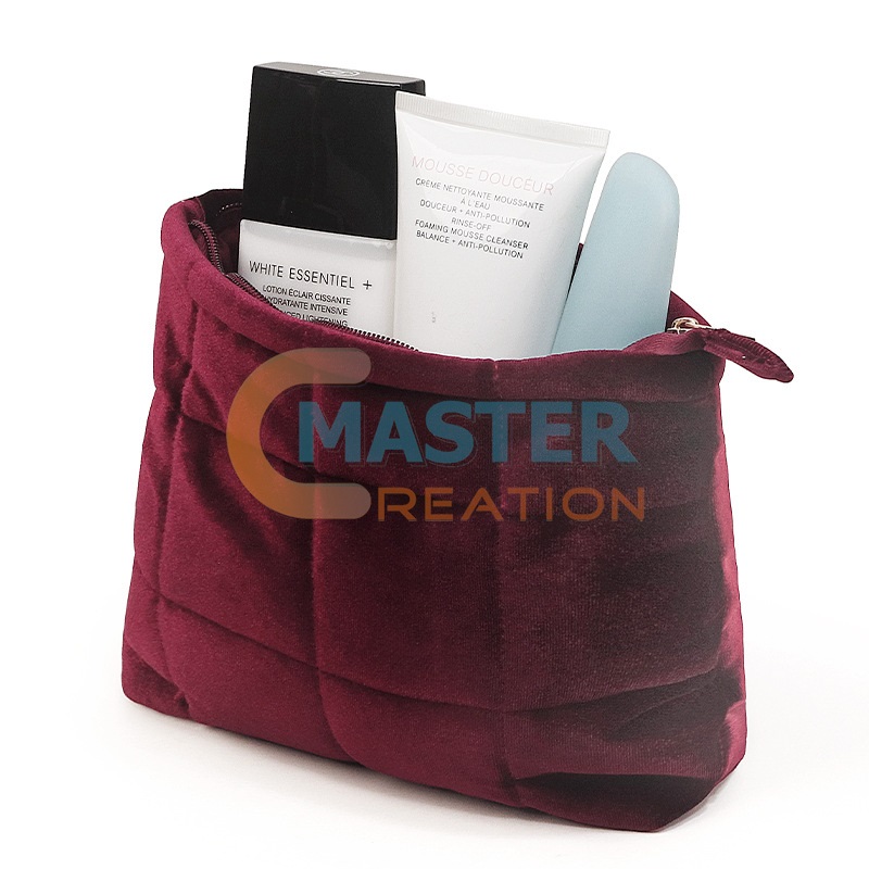 Rose Velvet Purse