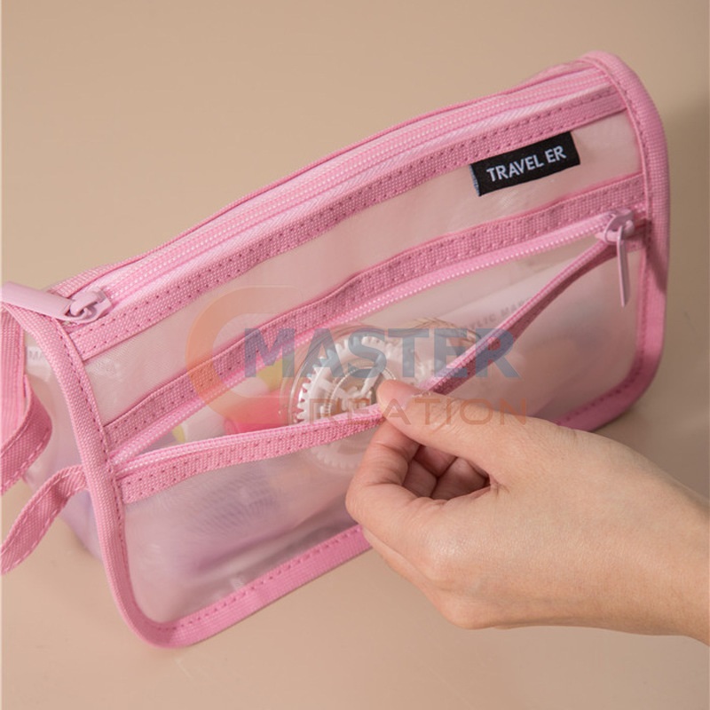 Pink Mesh Bag