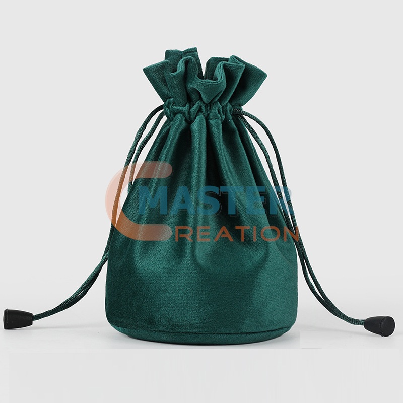 Green Drawstring Bag