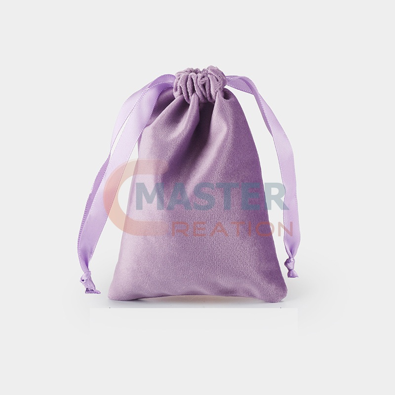 Purple Velvet Gift Bag