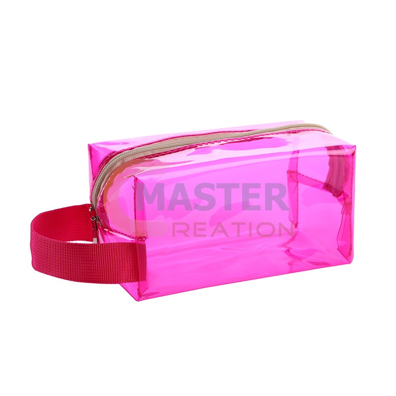 Magenta PVC Handbag