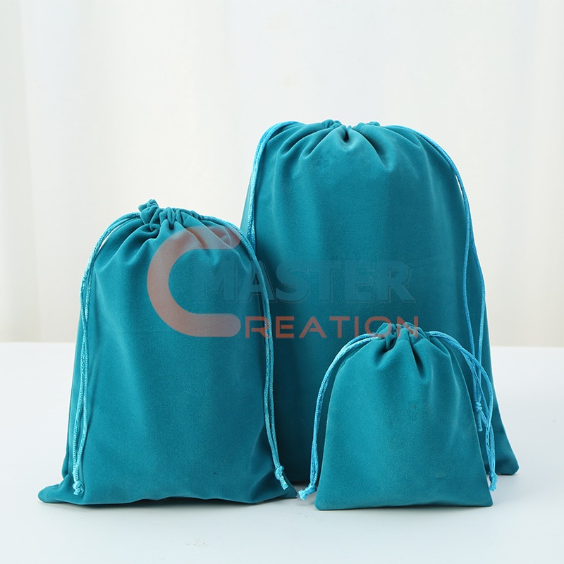 Royalblue Velvet Bag