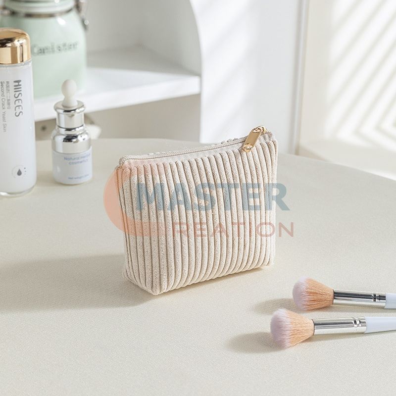 Corduroy Striped Purse