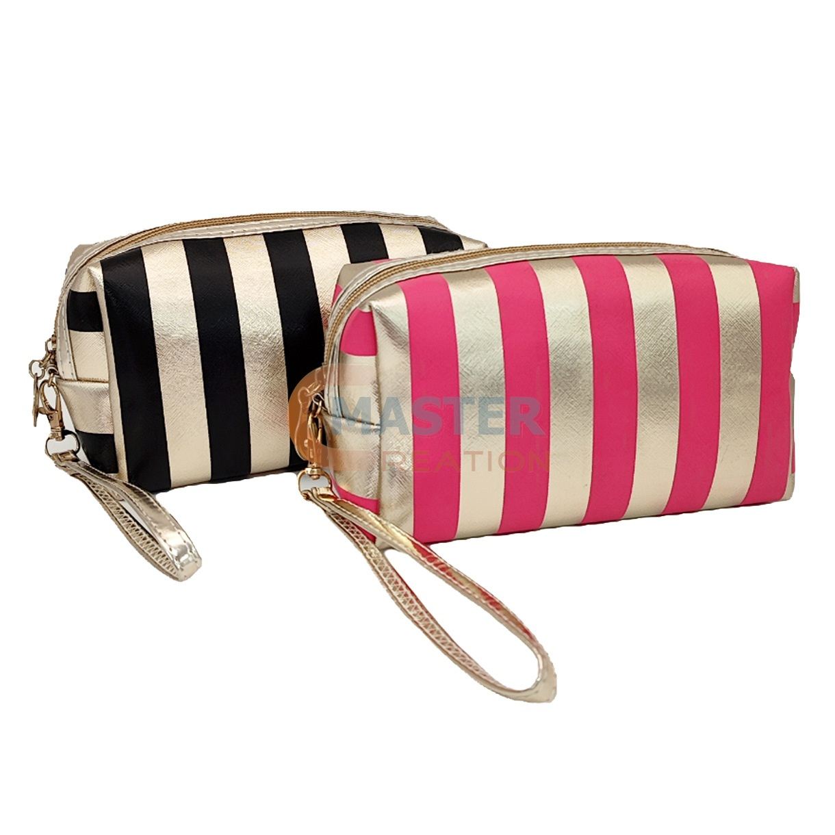 Black Striped Bag