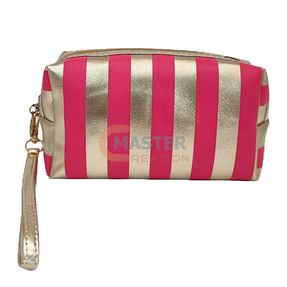Pink Striped Bag