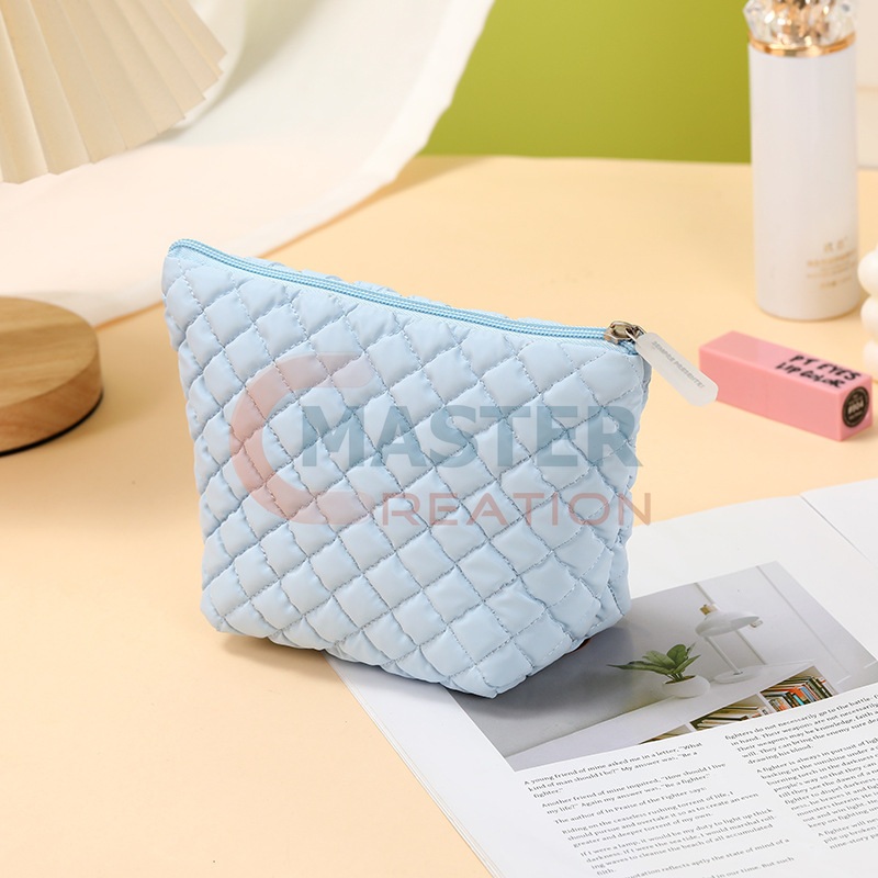 Blue Gusset Bag