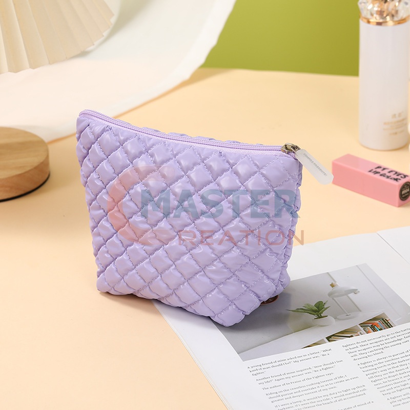 Purple Makeup Bag