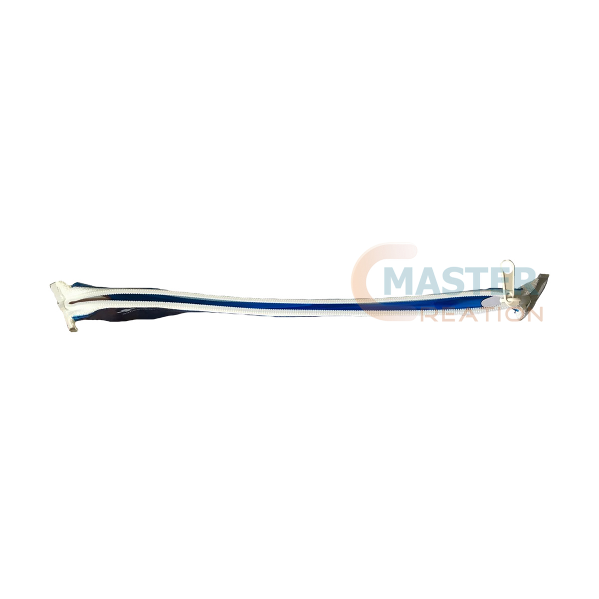 Clear Blue PVC Zipper Bag
