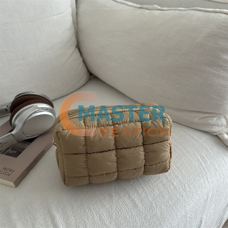 Brown Makeup Bag