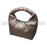 Bronze Leather Clutch