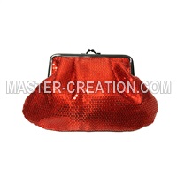 Red Clasp Purse