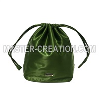 Satin Bucket Bag