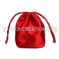 Red Drawstring Bag