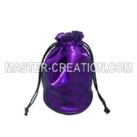 Purple Drawstring Bag