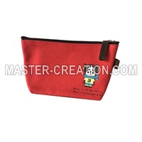 Red Cotton Handbag