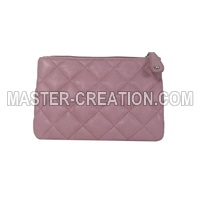 Pink Leather Purse