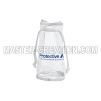 Clear Drawstring Bag