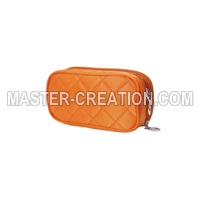 Orange Quilted Wallet