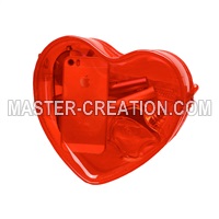 Red Heart Clutch