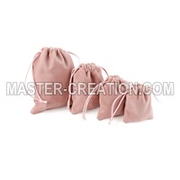 Logo Velvet Bag
