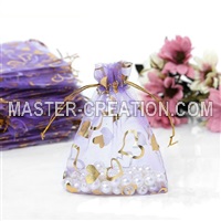 Heart Foiled Bag