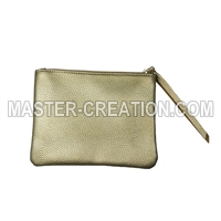Gold Zipper Bag