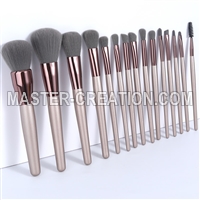 Silver Cosmetic Brush