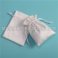 White Velvet Bag