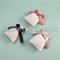 Cream Velvet Bag