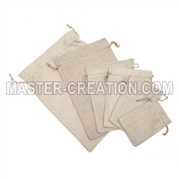 Linen Drawstring Pouch