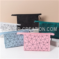 Geometric Cosmetic Bag