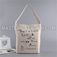 Beige Canvas Bag