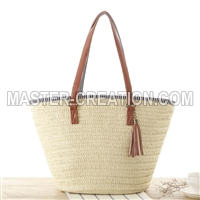 Rattan Woven Tote