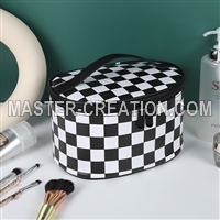 Chessboard Makeup Bag