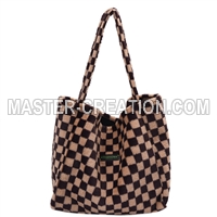 Mosaic Plush Bag