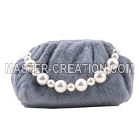 Pearl Plush Handbag