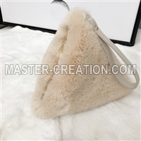 Triangle Plush Bag