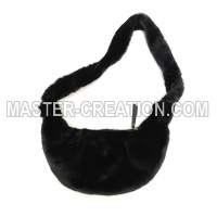 Black Plush Bag