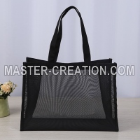 Black Mesh Tote