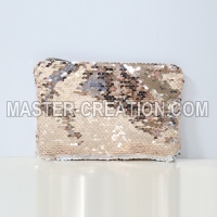 Gold Sequin Bag