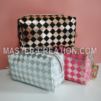 Plaid Cosmetic Bag