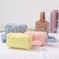 Quilted Cosmetic Bag