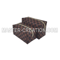 Plaid Leather Bag