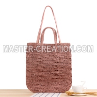 Hollowed Straw Tote