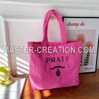 Pink Plush Tote