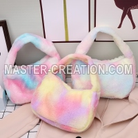 Iridescent Plush Tote